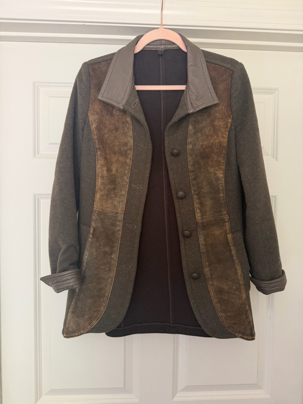 Artico for Axel's Vail Custom Blazer- Wool, Cashmere, and Genuine Leather